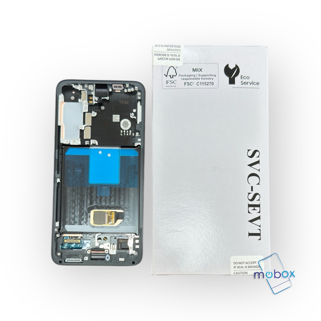 Samsung Galaxy S22 5G / SM-S901B /Service Pack/ Full Original/ LCD Дисплей+ Рамка/ Phantom black, черен