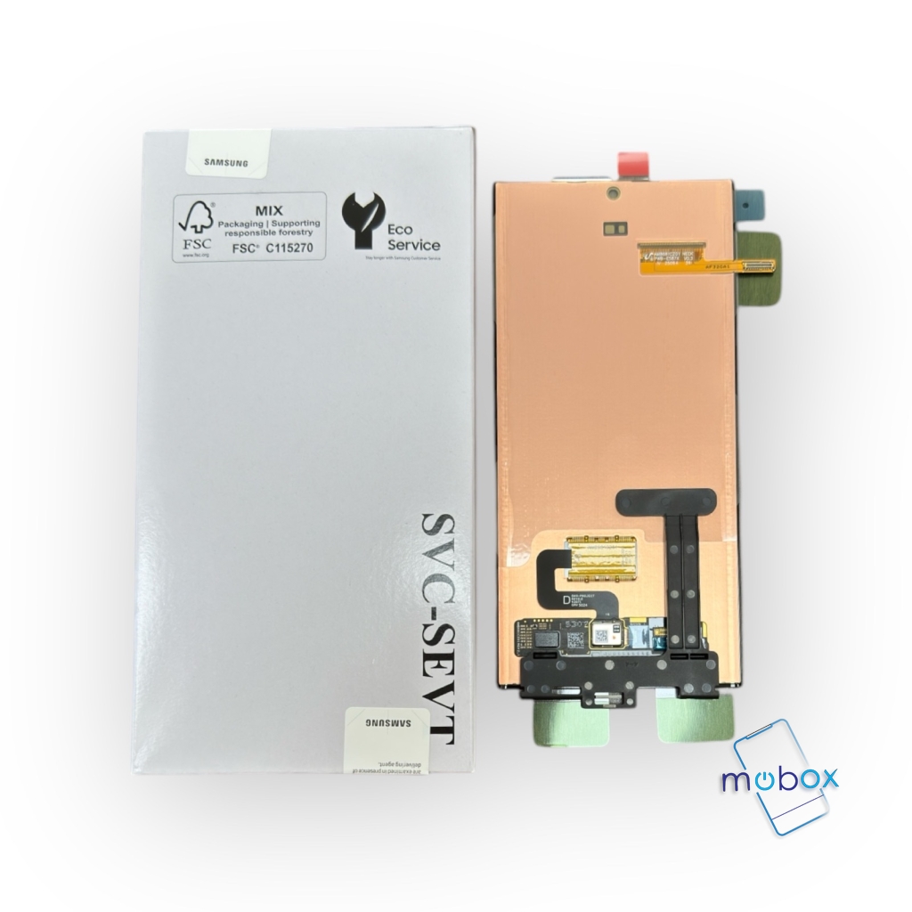 Оригинален дисплей без рамка за Samsung Galaxy S23 Ultra 5G /SM-S918 / LCD +Тъч скрийн/ Service Pack/ Full Original/GH96-15524A