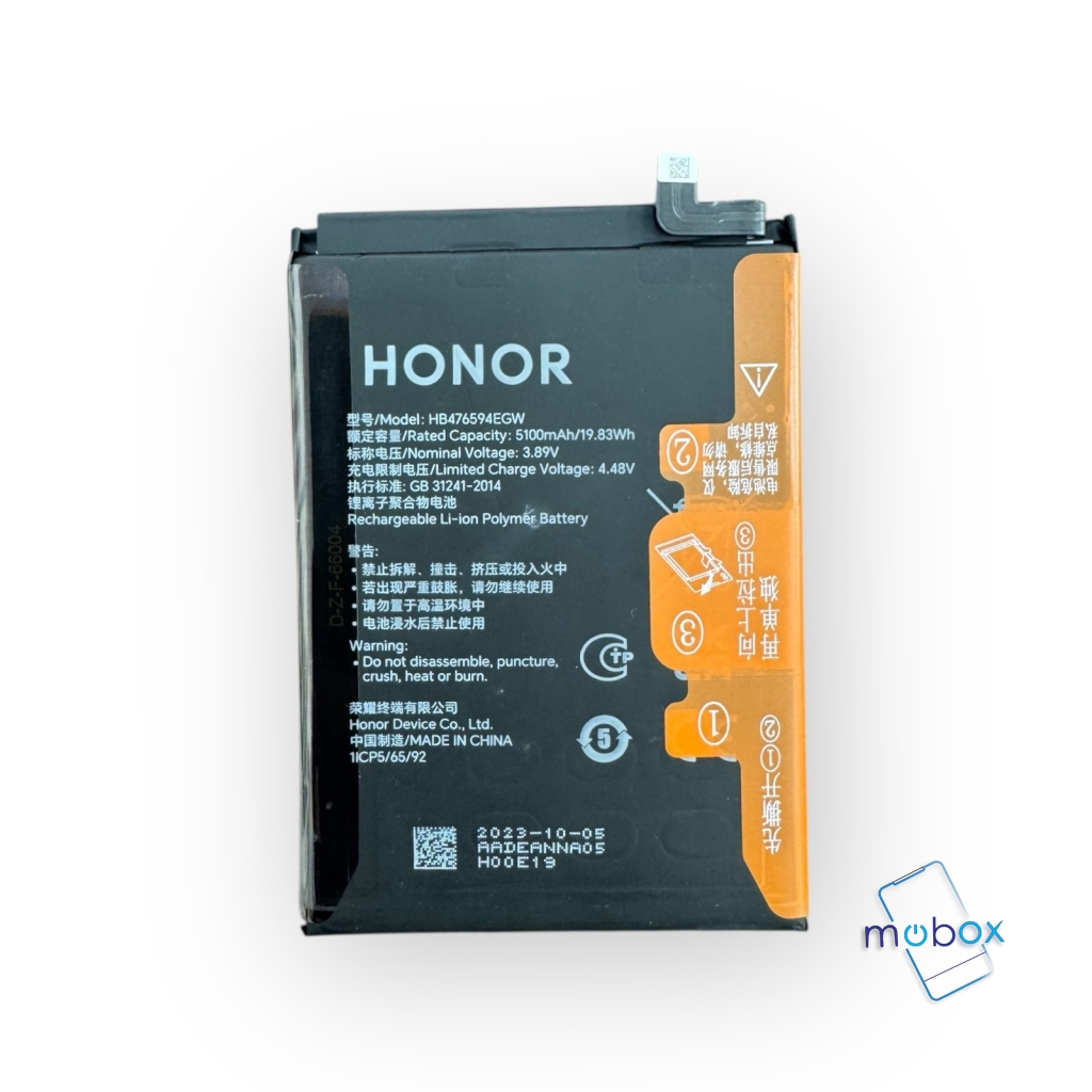 Батерия HB476594EGW за  Honor X6a WDY-LX1, WDY-LX2 / 5200mAh/ 3.89V/Li-Polymer/ Оригинал
