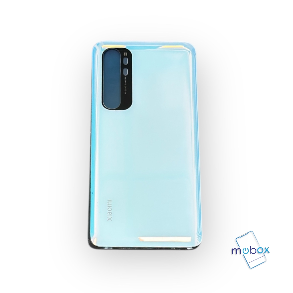 Заден капак за Xiaomi Mi Note 10 Lite /M2002F4LG, M1910F4G/Задно стъкло/ Бял