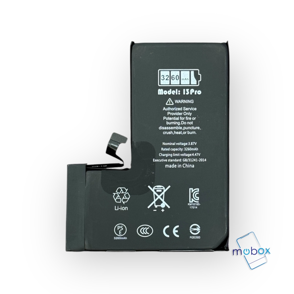 Ti Diagnostic /Нова Батерия за iPhone 13 Pro / A2656 /High Capacity 3260mAh/ Валидиране без грешка /100 Health, 