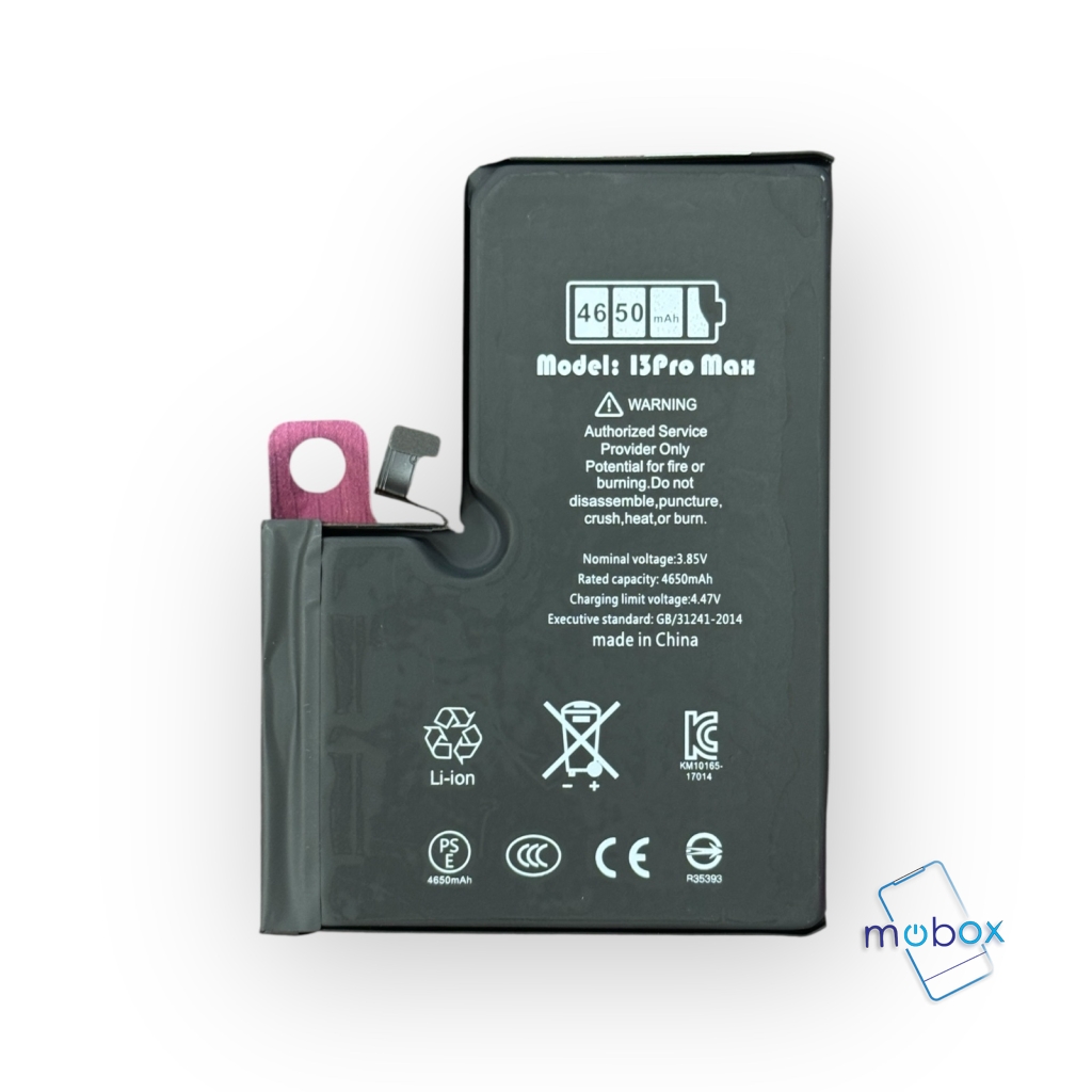 Ti Diagnostic /Нова Батерия за iPhone 13 Pro Max / A2653/ High Capacity 4650mAh/ Валидиране без грешка /100 Health, 