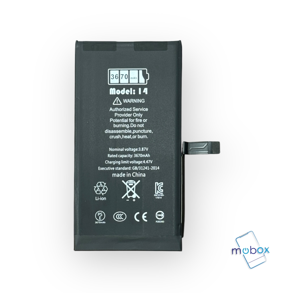 Ti Diagnostic /Нова Батерия за iPhone 14 / A2863 / High Capacity 3790mAh/3.87V/ Валидиране без грешка /100 Health, 