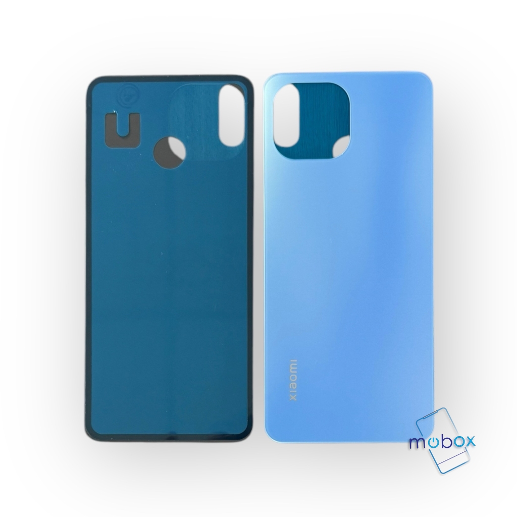 Заден капак за Xiaomi Mi 11 Lite 4G/5G  M2101K9G M2101K9AG 2109119DG /Задно стъкло / Bubblegum Blue (Jazz Blue) СИН