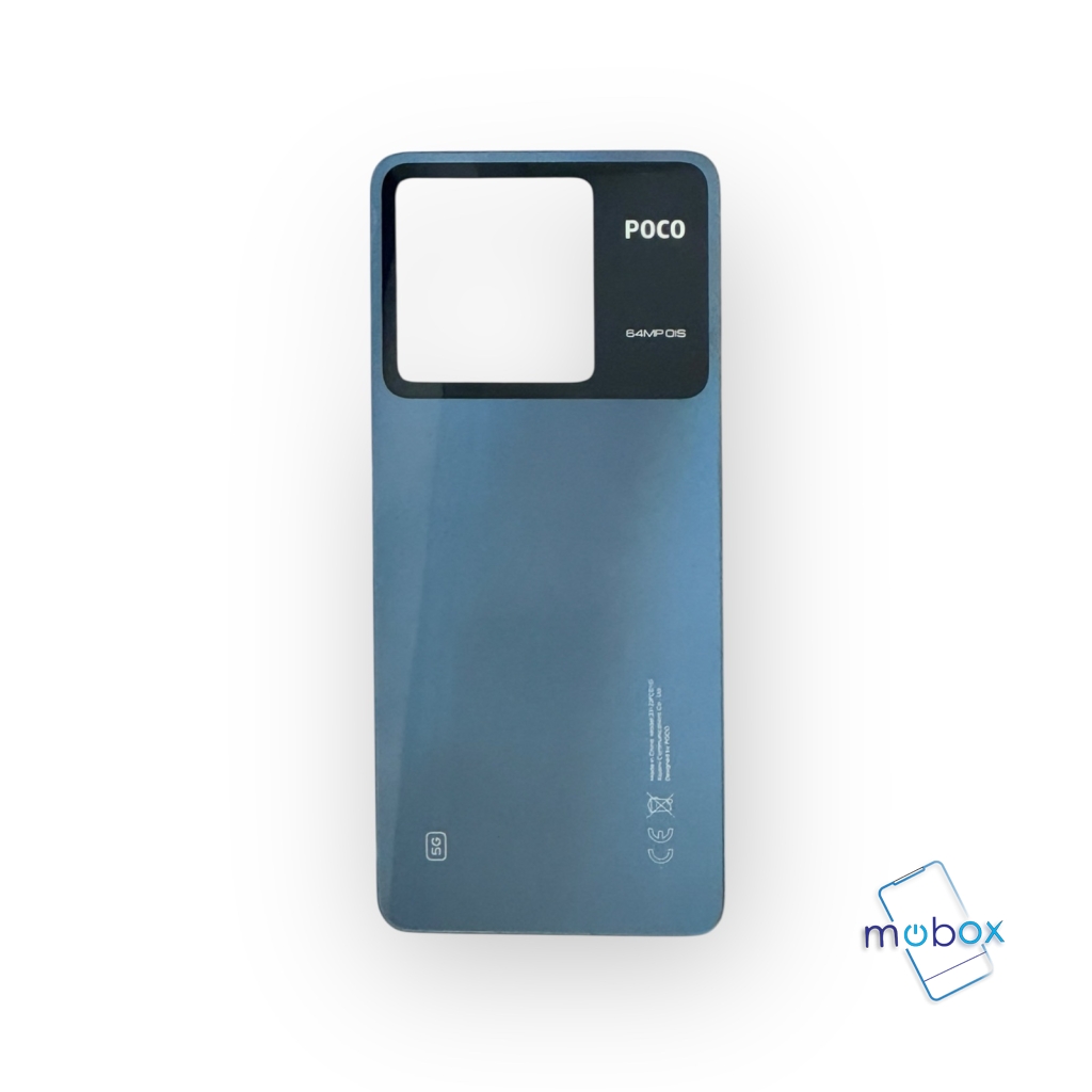 Заден капак за Xiaomi Poco X6 / 23122PCD1G, 23122PCD1I / Blue / Син