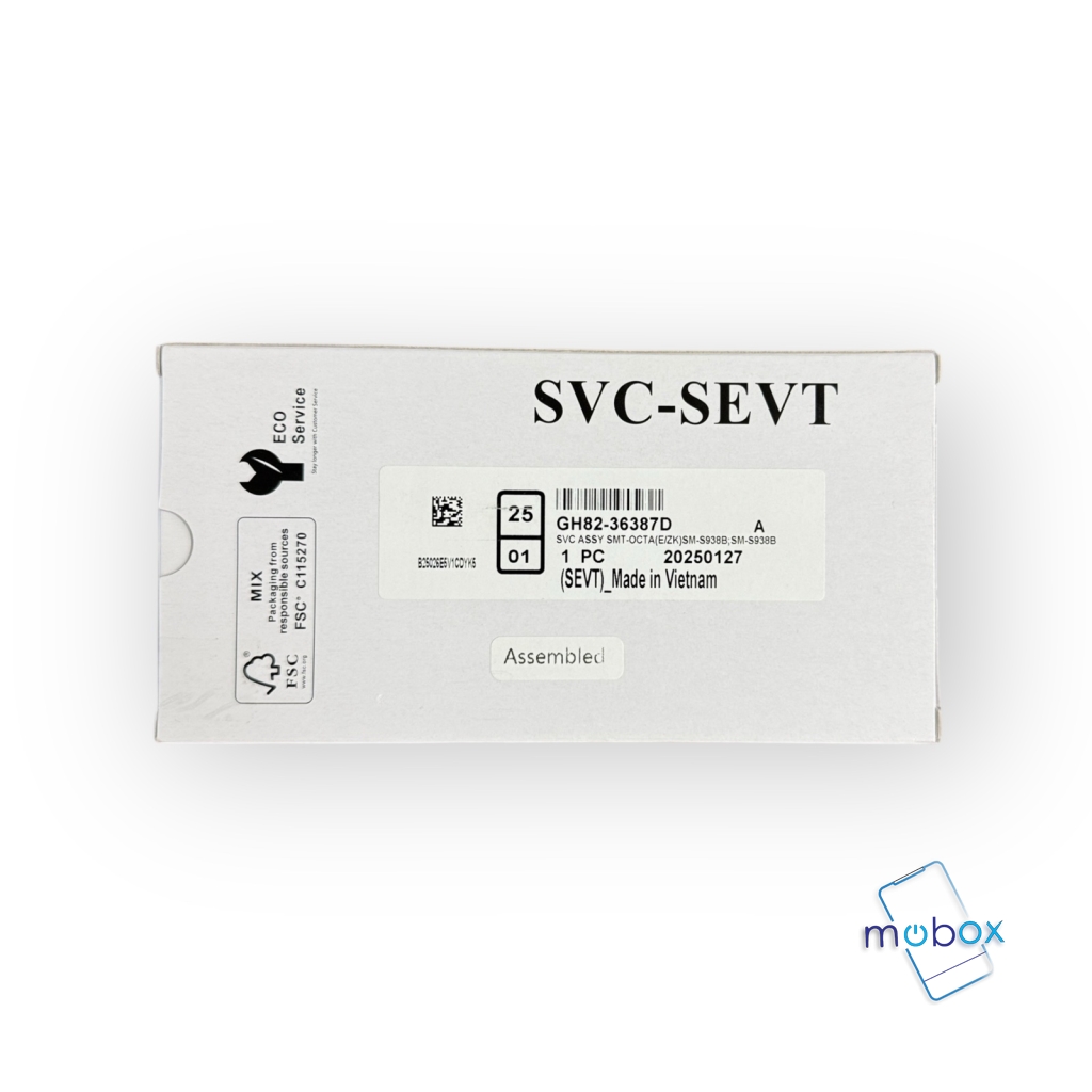 Дисплей за Samsung Galaxy S25 Ultra 5G / SM-S938 /Service Pack / Full Original/ LCD Дисплей с Рамка /BLACK JET/ Черен