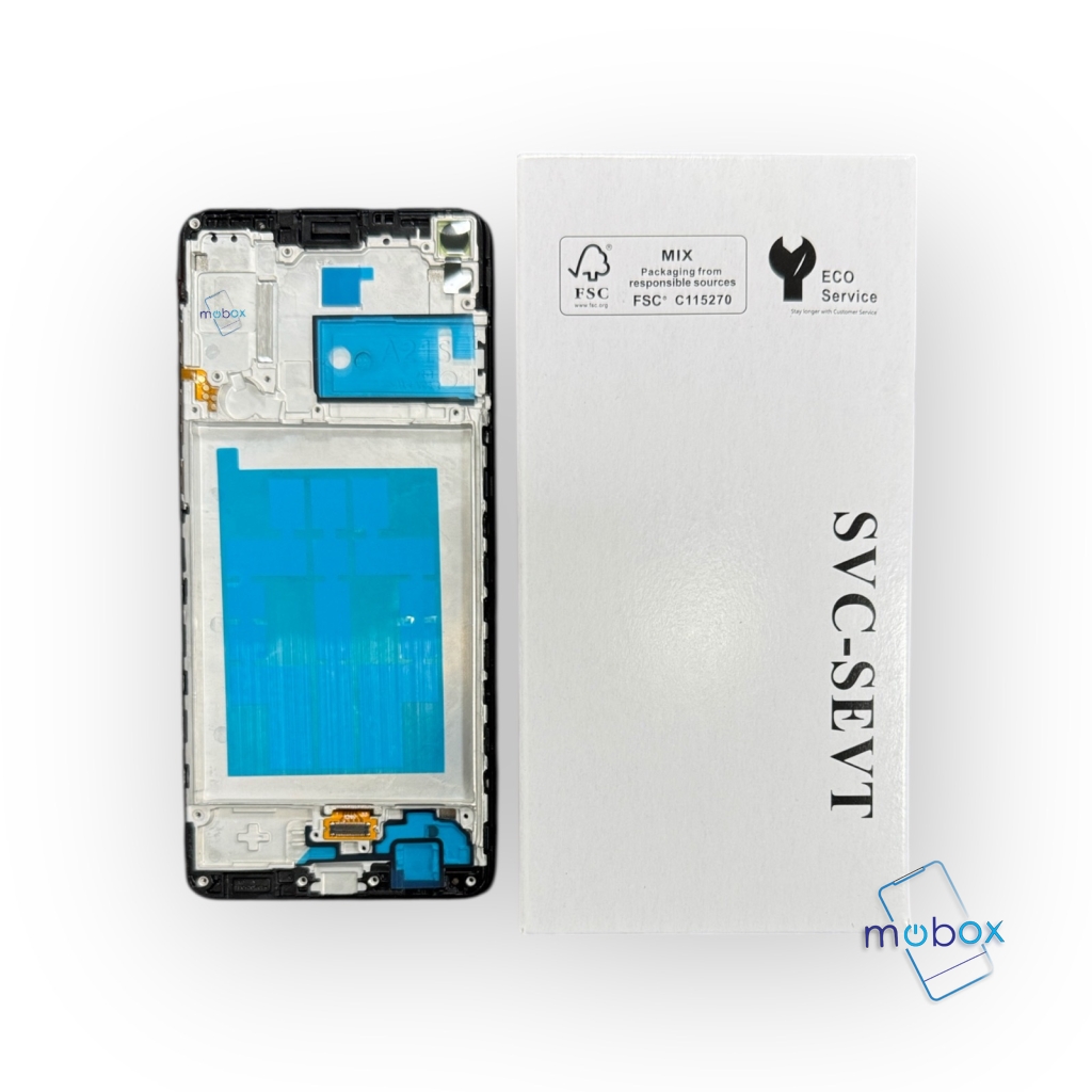 Дисплей с рамка за Samsung Galaxy A21s / SM-A217F/ 