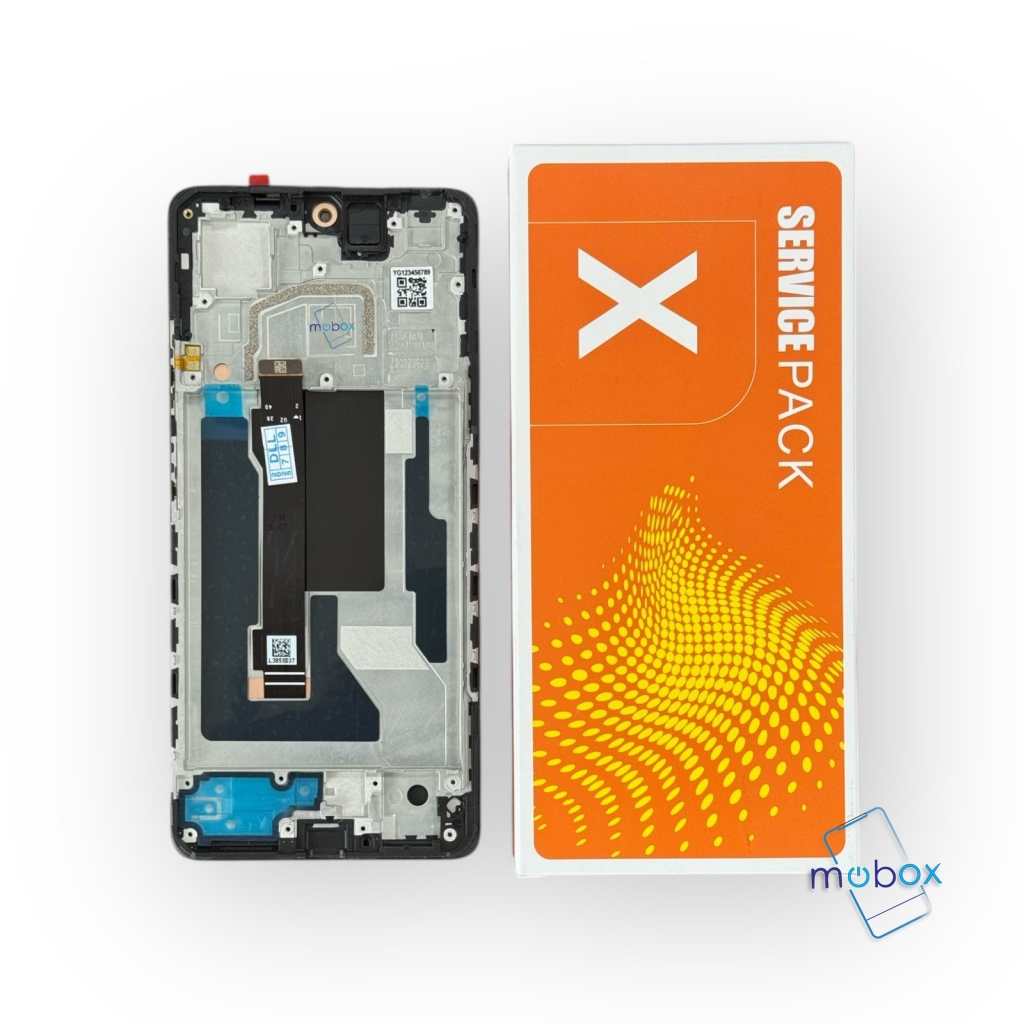 Дисплей с Рамка за Xiaomi Redmi Note 12 Pro 5G, Poco X5 Pro 5G, /22101316G, 22101320G/ Service Pack Кутия