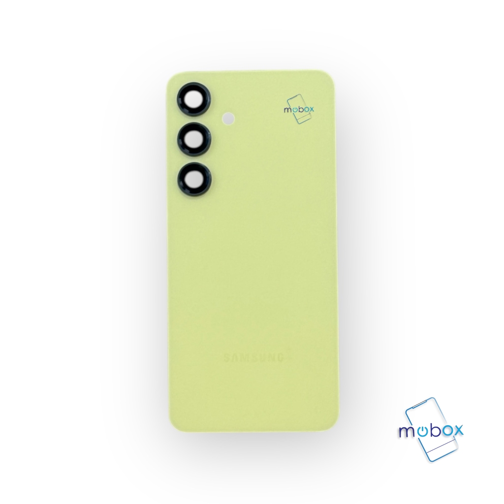 Заден капак за Samsung Galaxy S24 / SM-S921B /със стъкло камера/ Amber Yellow / Жълт