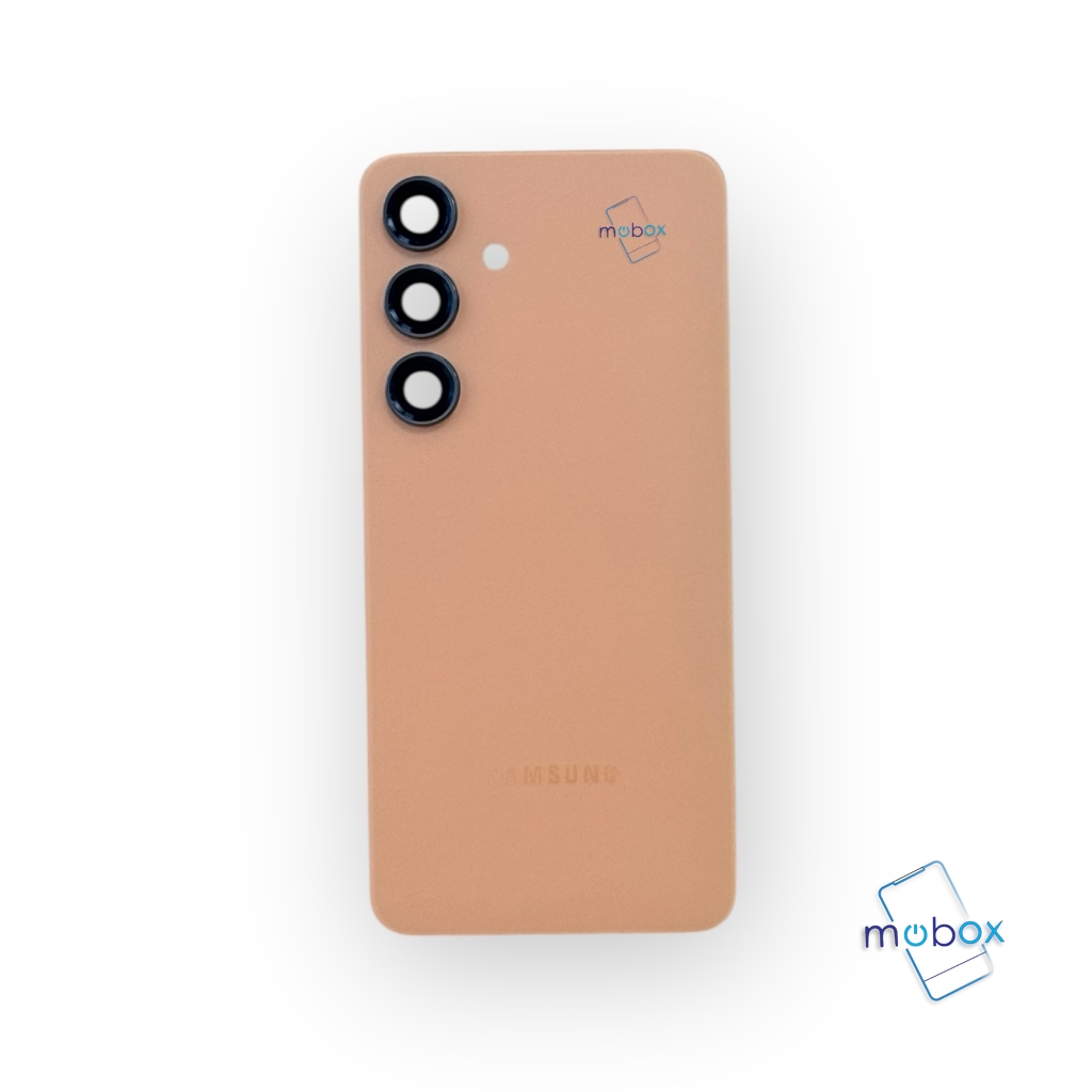Заден капак за Samsung Galaxy S24 / SM-S921B /със стъкло камера/ Sandstone Orange / Оранжев