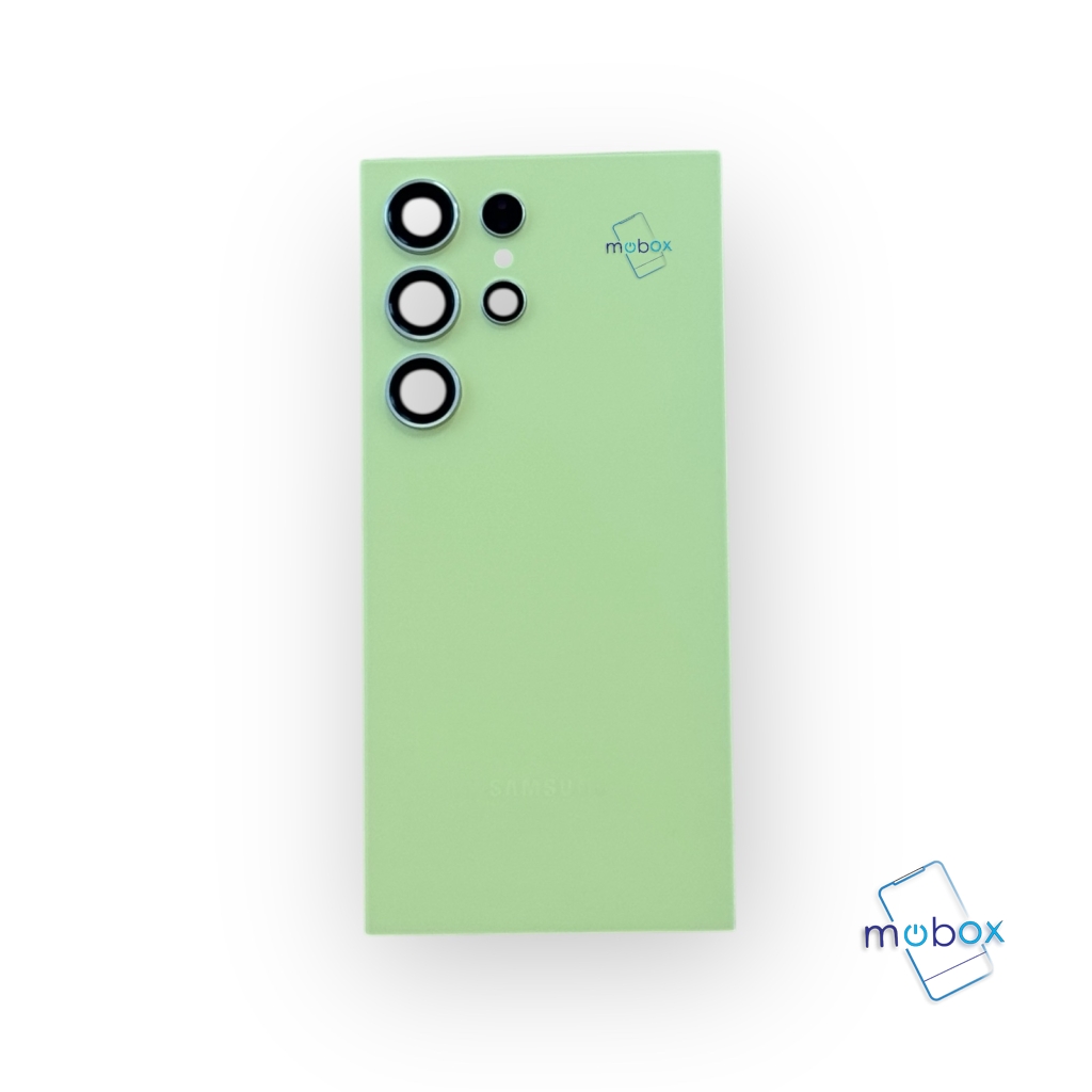 Заден капак за Samsung Galaxy S24 Ultra / SM-S928B /със стъкло камера/Titanium Green/ Зелен