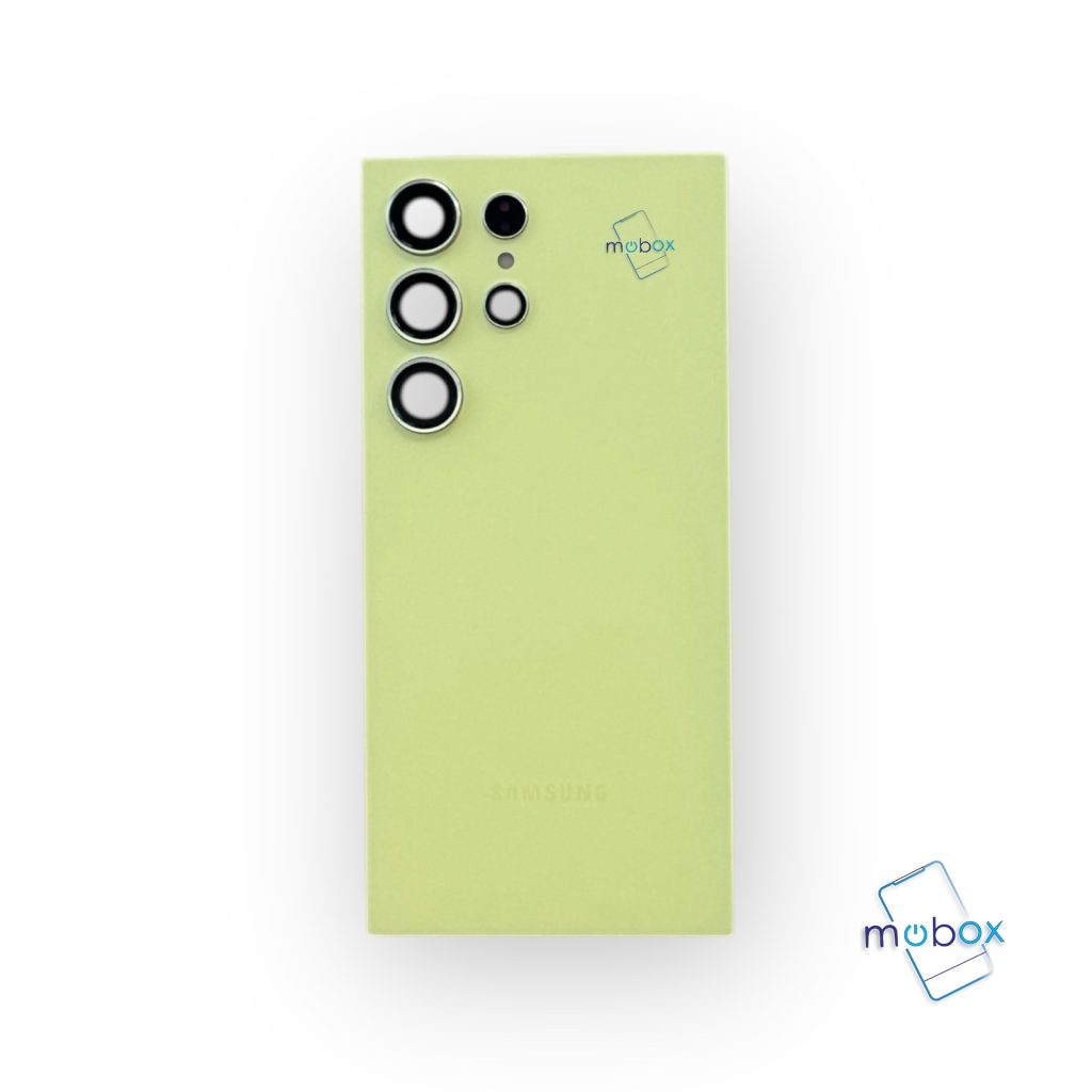 Заден капак за Samsung Galaxy S24 Ultra / SM-S928B /със стъкло камера/Titanium Yellowt/ Жълт