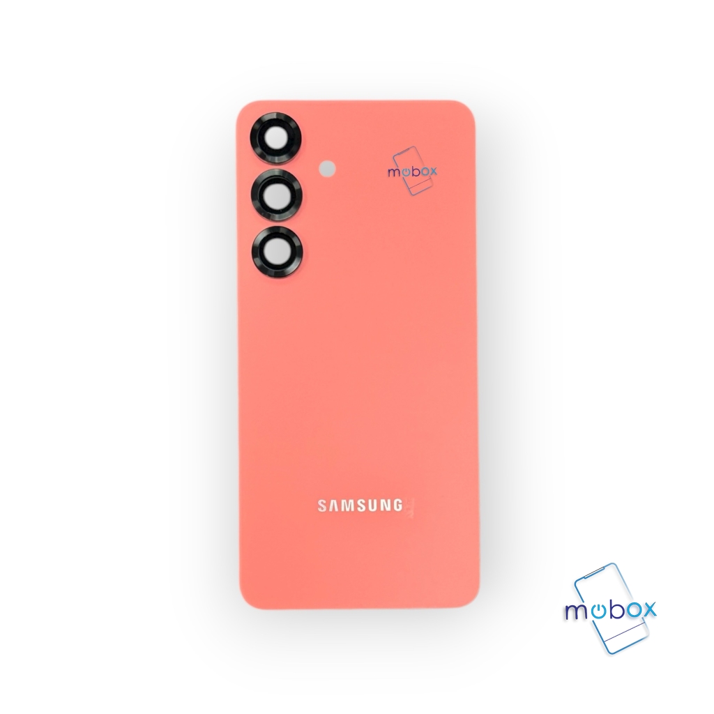 Заден капак за Samsung Galaxy S25 / SM-S931B /със стъкло камера/ Coral Red / Червен / Корал