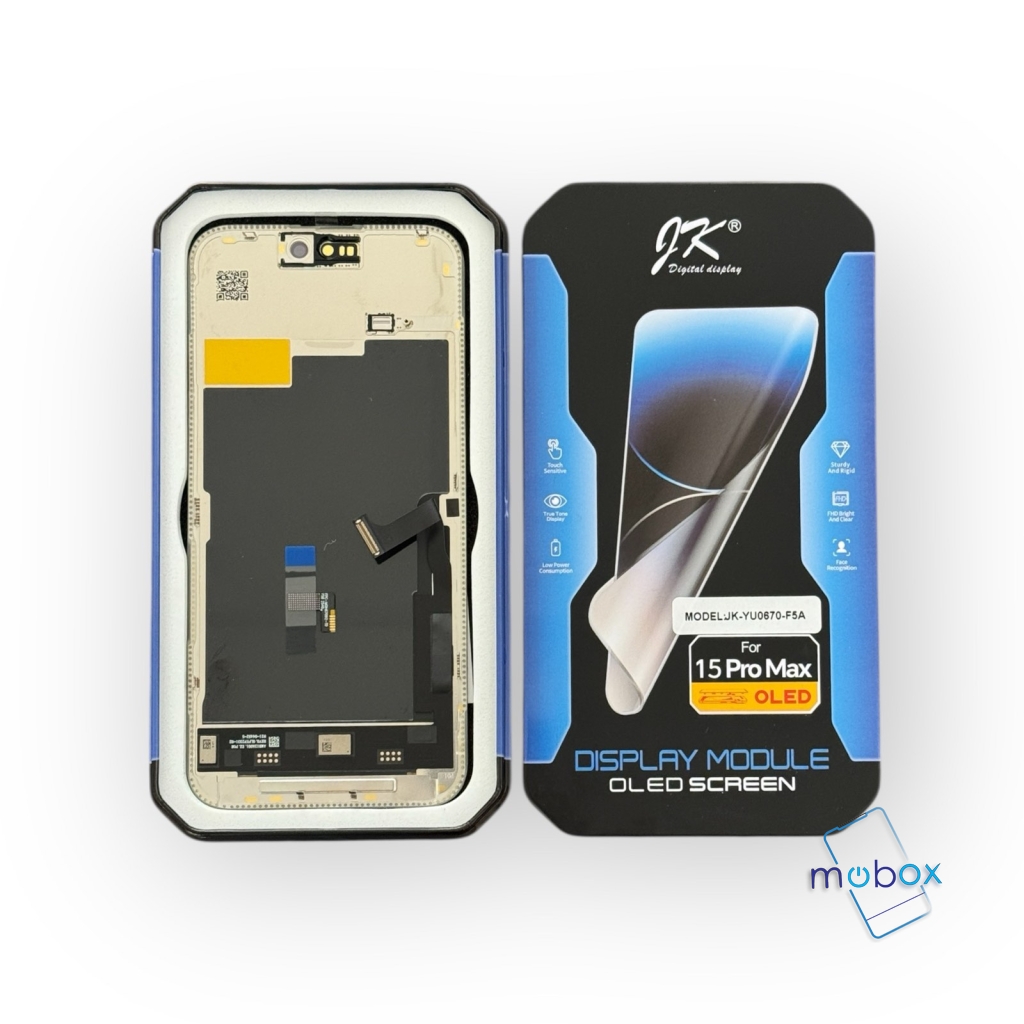 Soft OLED Дисплей за  iPhone 15 Pro Max/ LCD +Тъч скрийн /JK
