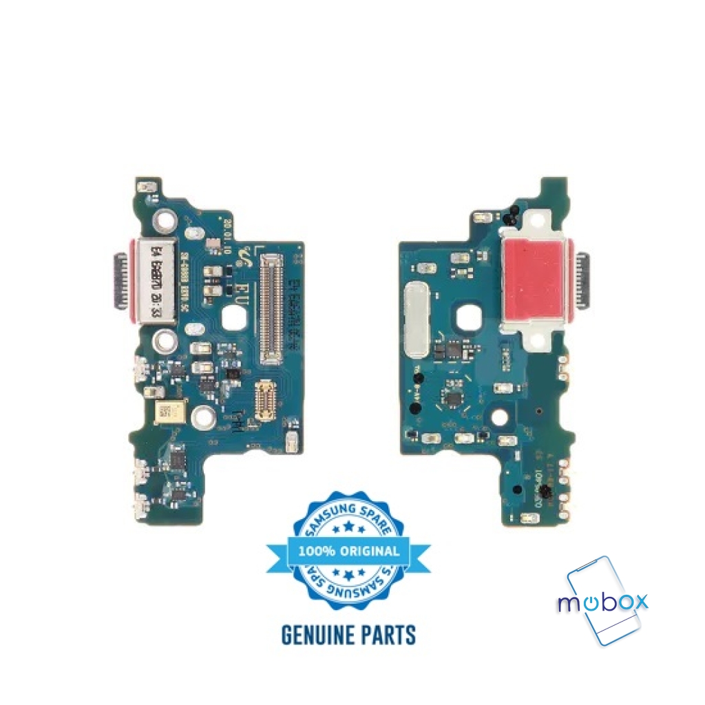 Оригинален блок захранване ( PCB ) за Samsung Galaxy S20 Ultra / SM-G988 с микрофон, Service Pack / GH96-13300A