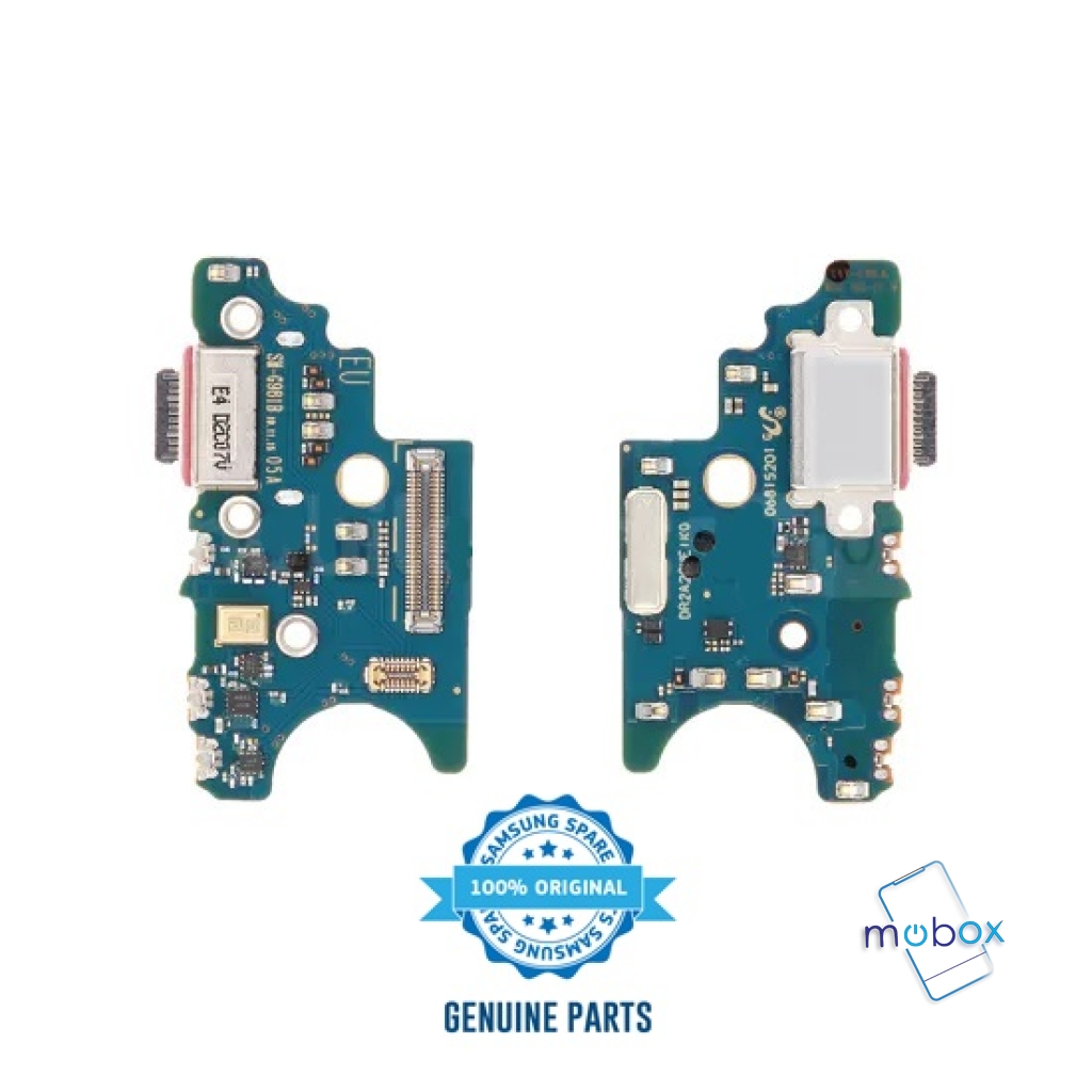 Оригинален блок захранване ( PCB ) за Samsung Galaxy S20 / SM-G981 с микрофон, Service Pack / GH96-13080A