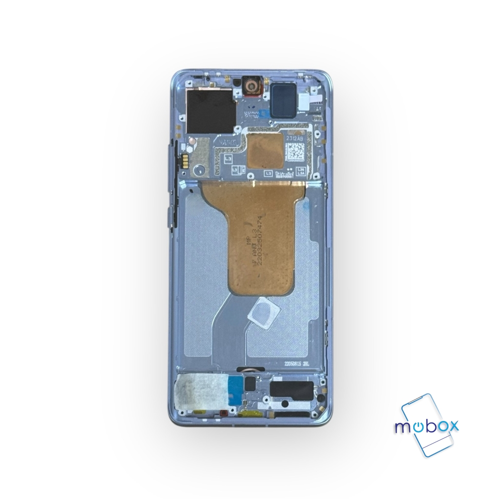 Оригинален дисплей с рамка за Xiaomi 12, Xiaomi 12X, Xiaomi 12S, 2201123G, 2201123C, 2112123AC, 2112123AG, 2206123SC / LCD+Тъч скрийн /Service Pack/ Full Original/ Blue