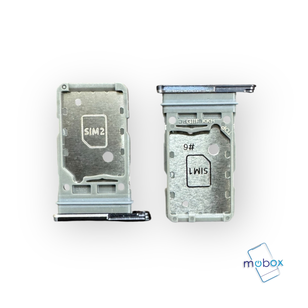 Sim държач за Samsung Galaxy S21 , G991 / S21 Plus , G996 / S21 Ultra , G998 /Dual nanoSim/ phantom white / бял