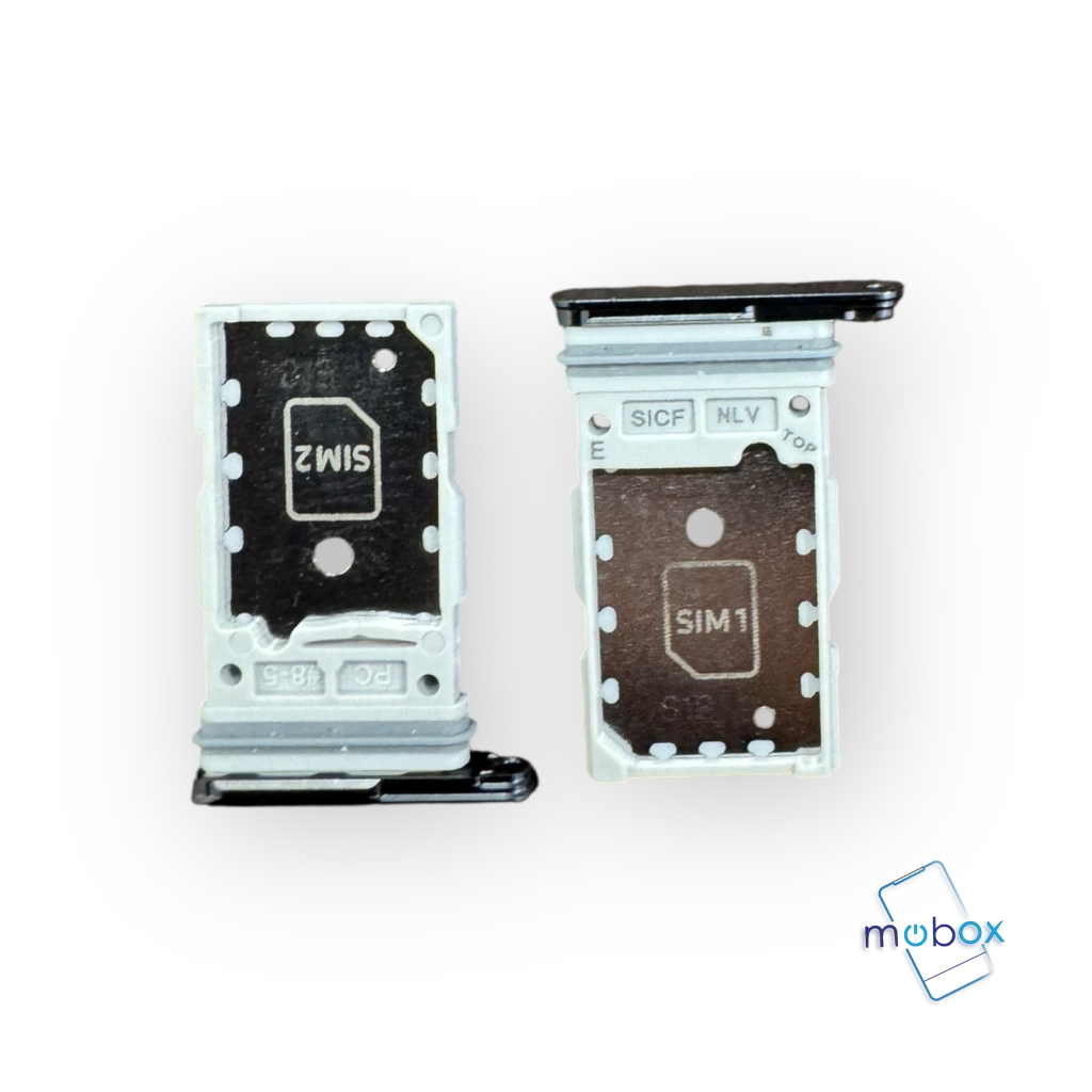 Sim държач за Samsung Galaxy S25 / S25 Plus / SM-S931/ SM-S936 /Dual nanoSim/ Black/ Черен