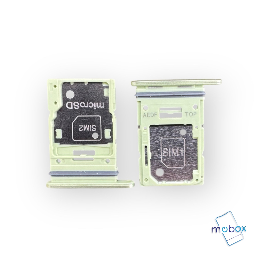 Sim държач за Samsung Galaxy A54 5G / SM-A546 / Dual nanoSim / Light Green / Зелен