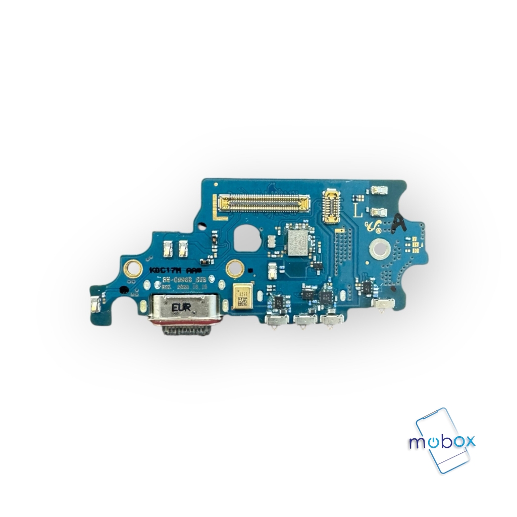 Блок захранване ( PCB ) за Samsung Galaxy S21+ / S21 Plus 5G / SM-G996B с микрофон , Ориг