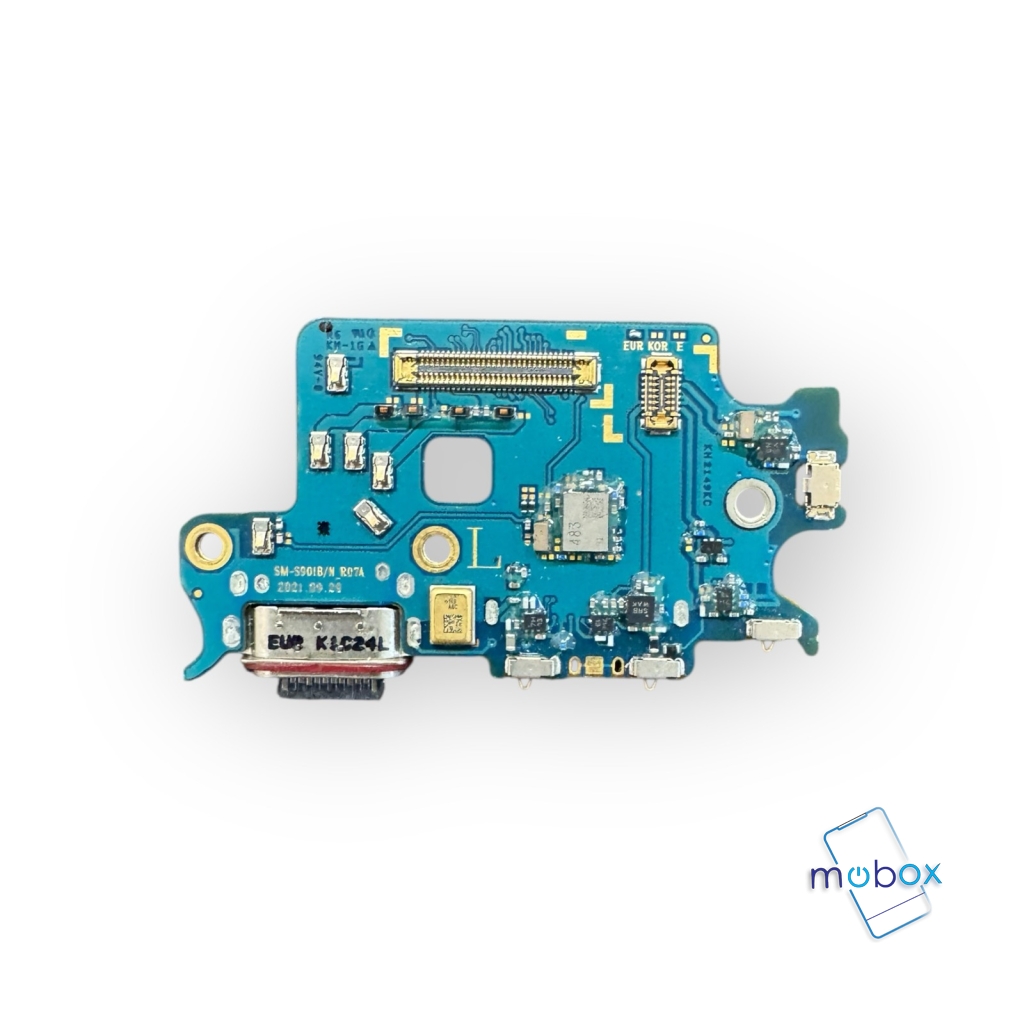 Блок захранване ( PCB ) за Samsung Galaxy S22 5G / SM-S901B с микрофон , Ориг