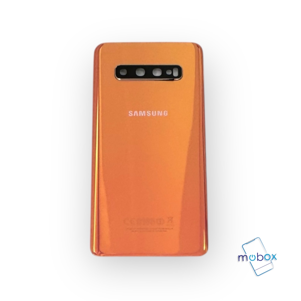 Заден капак за Samsung Galaxy S10 Plus G975 / със стъкло камера /Задно стъкло / Flamingo Pink/ Розов