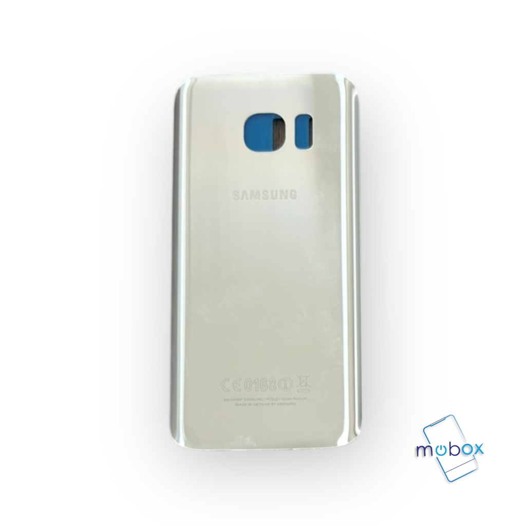 Заден капак за Samsung Galaxy S7 G930 / Задно стъкло / Сребрист