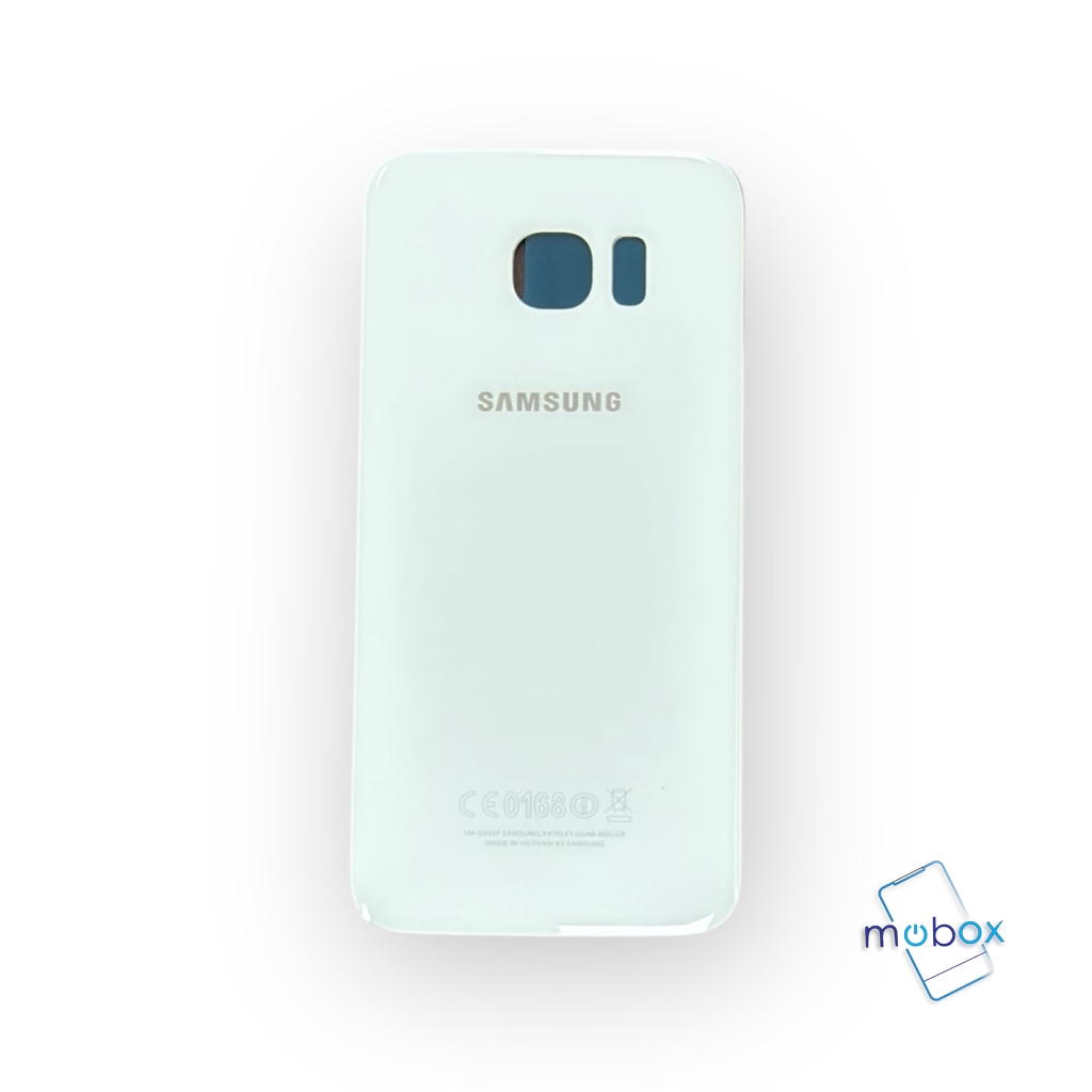 Заден капак за Samsung Galaxy S7 Edge G935  / Задно стъкло / Бял