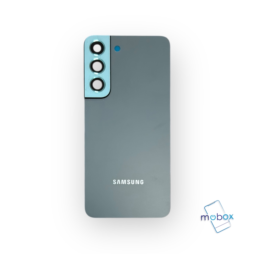 Заден капак за Samsung Galaxy S22 5G / SM-S901B /със стъкло камера/ Green / Зелен