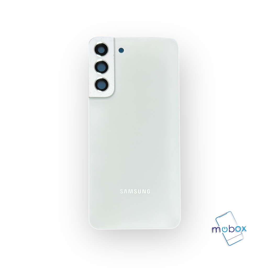 Заден капак за Samsung Galaxy S22 Plus 5G /SM-S906B / /със стъкло камера/ Cream / Жълт-Бял