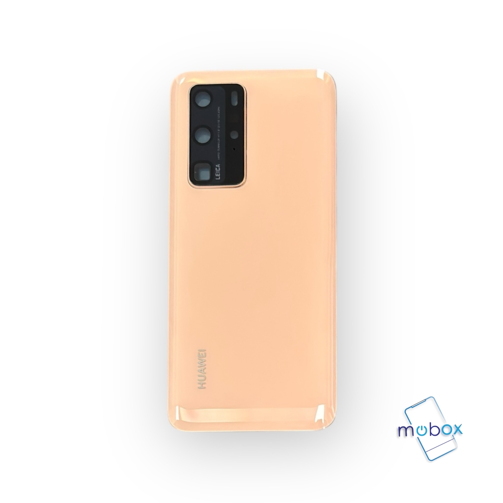Заден капак за Huawei P40 Pro Gold със стъкло камера Задно стъкло