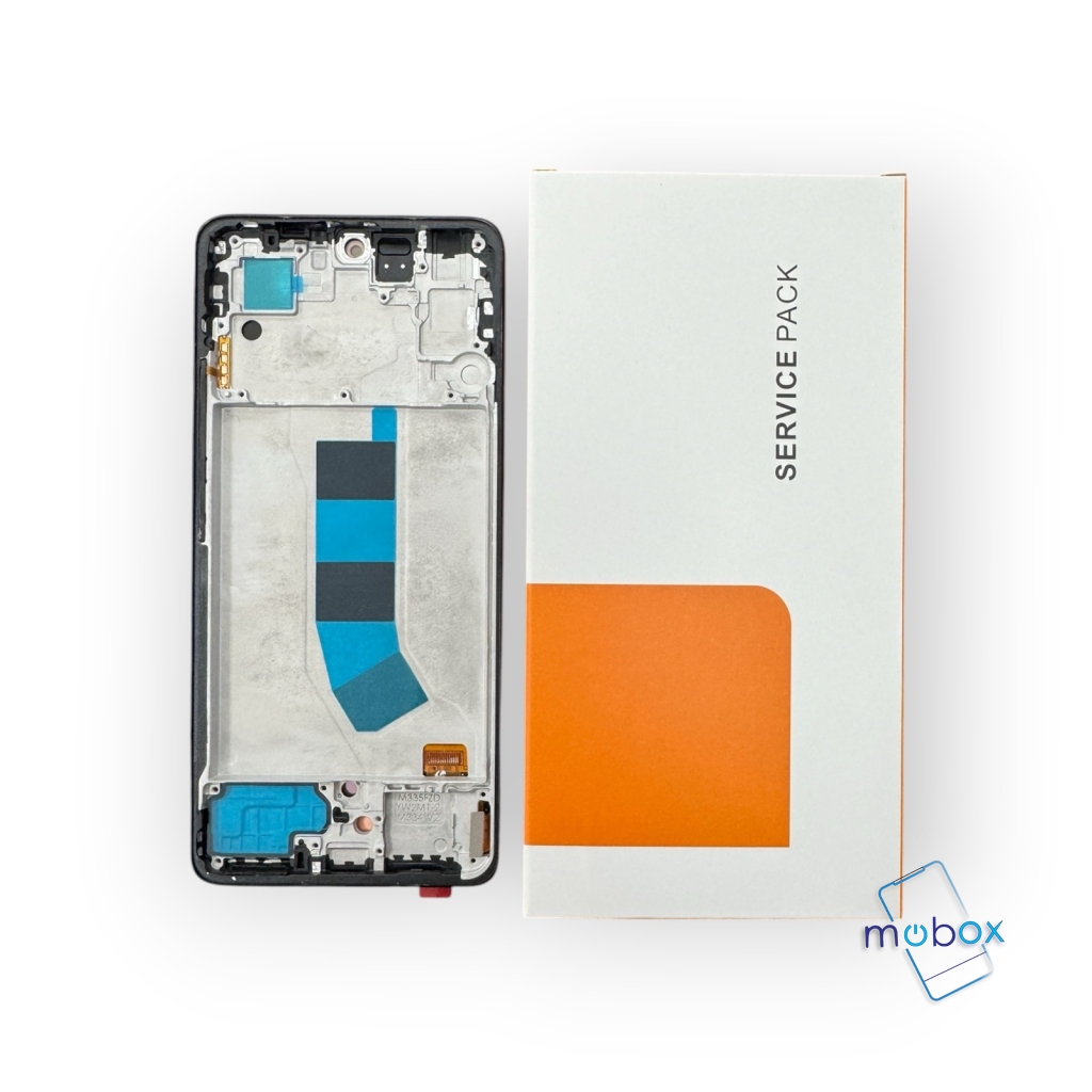 Дисплей с рамка за Xiaomi Redmi Note 13 4G, 23124RA7EO, 23129RAA4G, 23124RA7E0/ Service Pack кутия
