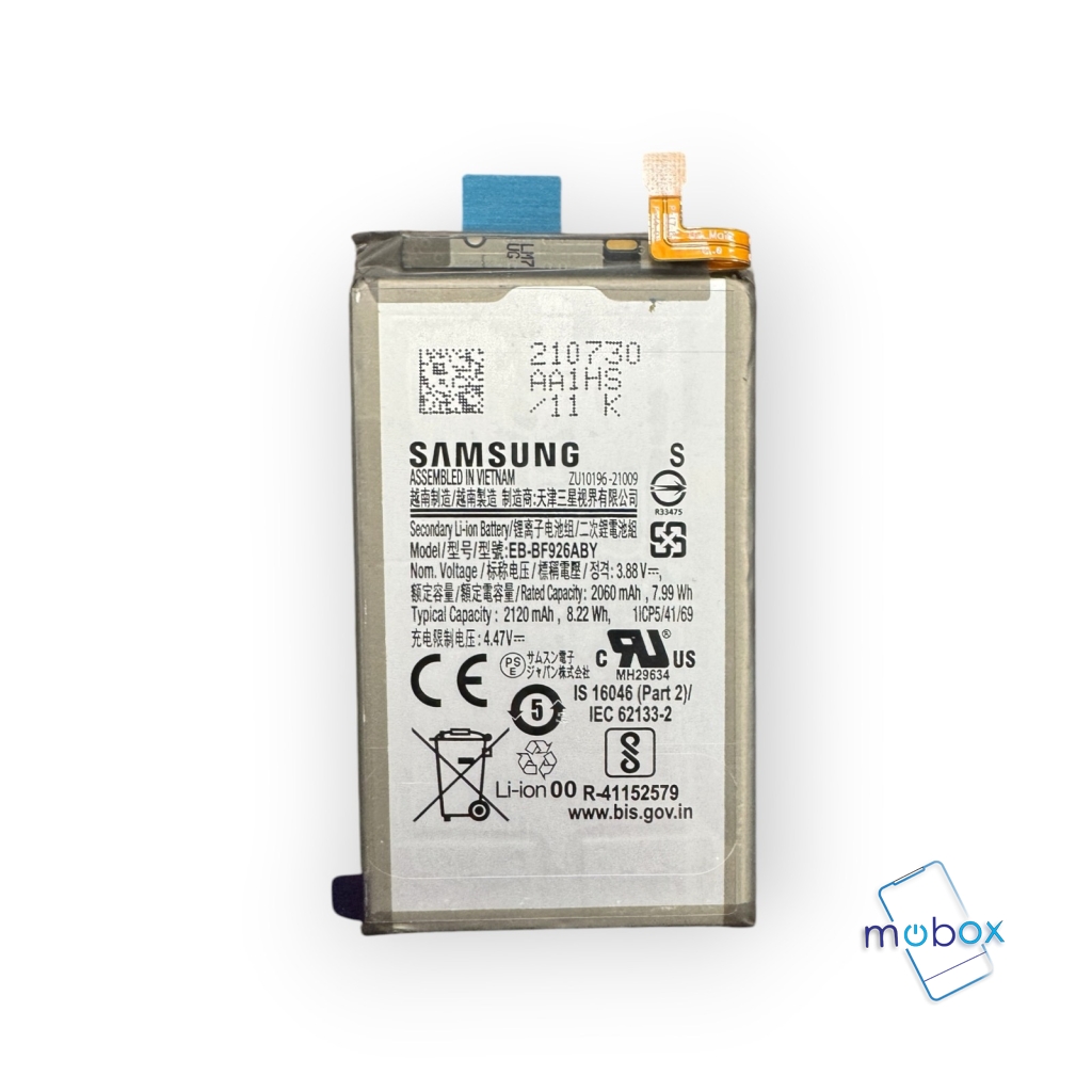 Батерия EB-BF926ABY за Samsung Galaxy Z Fold3 5G / SM-F926 / 2110mAh Li-ion/4.47V/ Оригинал