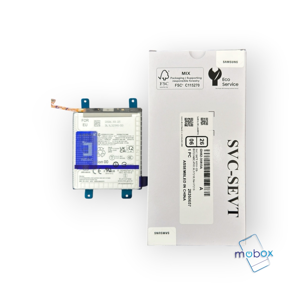Батерия EB-BS721ABE / Service Pack / за Samsung Galaxy S24 FE / SM-S721 /4565 mAh / GH82-35853A