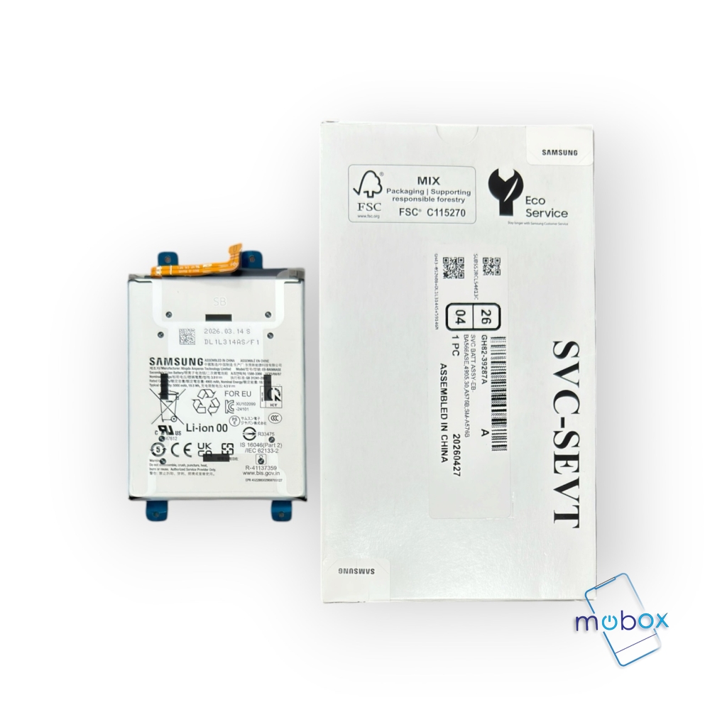 Батерия EB-BA566ASE / Service Pack за Samsung Galaxy A57 5G / A37 5G / A56 A566 / A36 A366 / 4905mAh / GH82-36831A / GH82-36843A