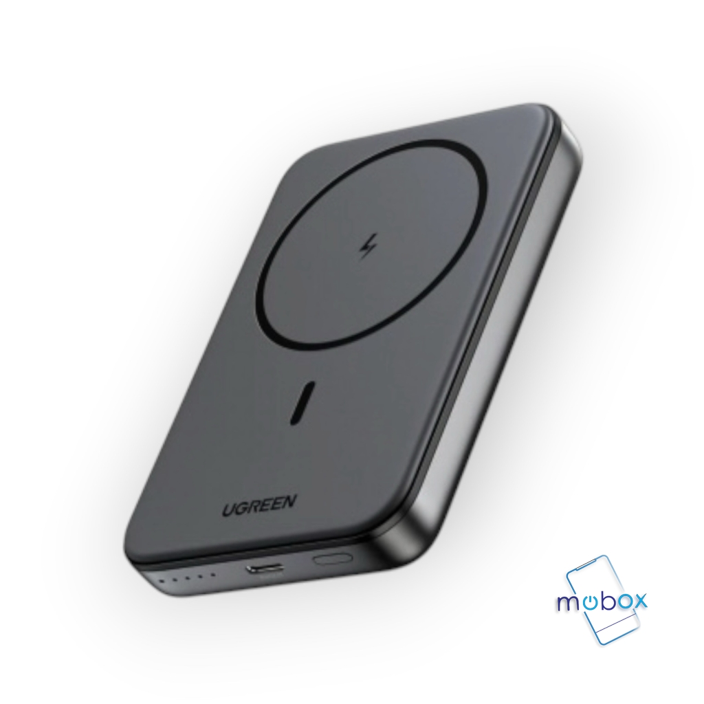 Външна батерия С MagSafe / UGREEN PB561, 10000mAh, 20W, PD + FQI, Black