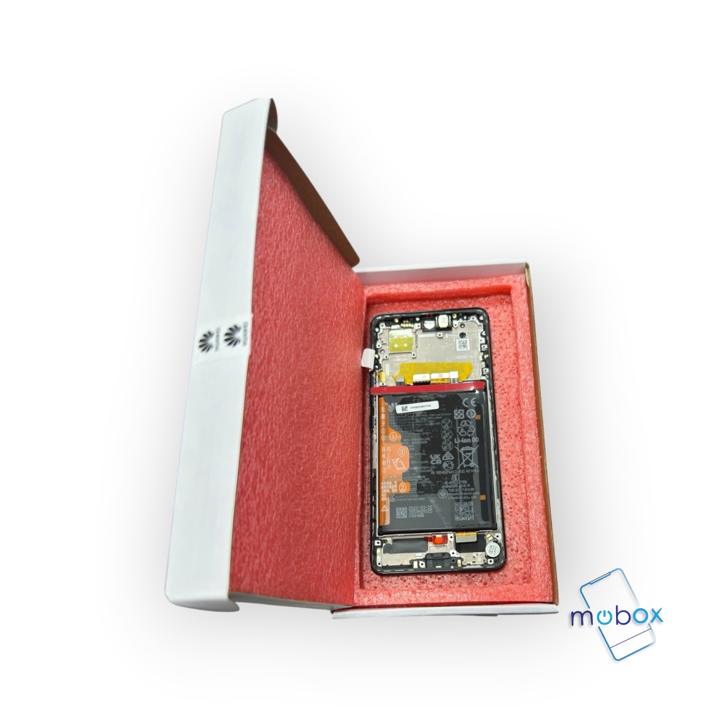 Оригинален дисплей с рамка, с батерия за Huawei Nova 9 / NAM-AL00, NAM-LX9 //Service Pack/ Full Original/ LCD+Тъч скрийн/ Black / 02354NUJ, 02354TVG